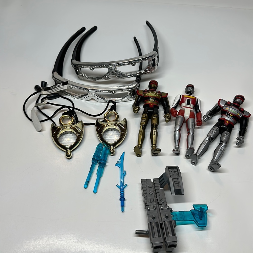 Vintage Saban VR Trooper Figures 1994
